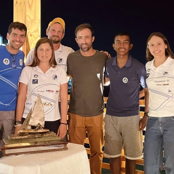 Homenagem aos campeões brasileiros da Vela em 2025