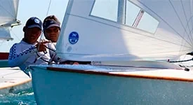 Felipe Cunha e Rafael Sapucaia conquistaram mais um título para o Yacht Clube da Bahia