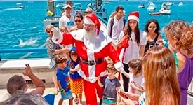 Diversão, papai noel e homenagens no Yacht Kids