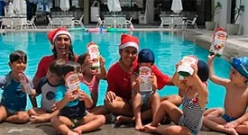 Aula de natal para os pequenos