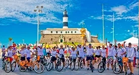 Primeira edição do Passeio Ciclístico do Yacht foi um sucesso