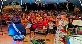 Um baile para ficar na história