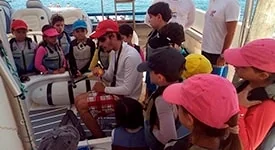 Aula de Abertura da Escola de Vela para o Optimist