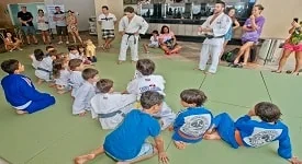 Aulão de Judô Infantil encanta associados mirins