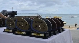 I Biathlon do Yacht foi um verdadeiro sucesso