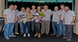 Juliana Duque e Amanda Sento-Sé são homenagedas pelo YCB