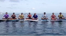 Clube de SUP recebe visita especial