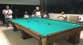 Mais um torneio de sinuca entre o YCB e AAB