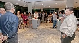 Começou o Noites da Bahia no Restaurante Veleiro