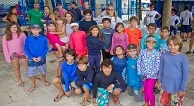 Nova turma da Escola de Vela para alunos de 7 a 12 anos