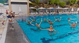 Aulão de Hidroginástica para as mães