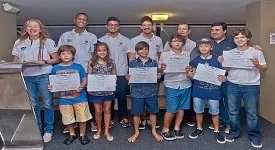 Formatura da Escola de Vela aconteceu no último dia 14
