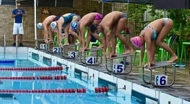 Atletas do Clube no Troféu Milton Medeiros