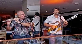 Mais uma noite de gastronomia e música