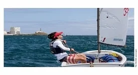 YCB no pódio do Campeonato Baiano de Optimist 2017