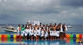 Fita Azul e Aulão de Natação movimentou sábado, 25, no clube