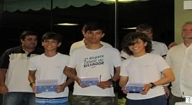 Formatura da turma de Optimist 2017.2