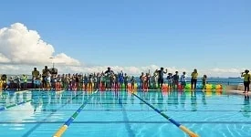 Festival da Escola de Natação reuniu cerca de 50 participantes