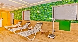 Reinauguração da sauna do Yacht Clube da Bahia