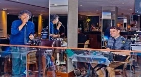 Tito Bahiense e Yacoce Simões na Quinta Musical