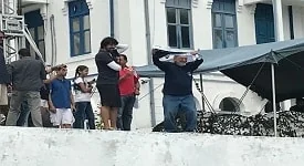 Primeiro dia da nova turma da Escola de Vela