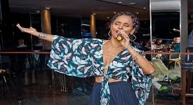 Carla Visi abrilhantou a Quinta Musical