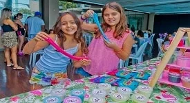 Yacht Kids trouxe Oficina de Slime. Veja fotos!