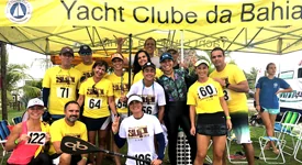 Yacht na primeira etapa do Brasileiro de SUP