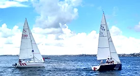 Fim de semana de competição na vela na Taça Comodoro