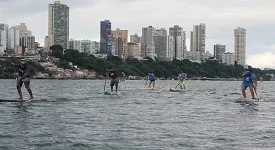 Programação intensa no mar