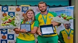 Homenagem para Juliana Duque e Rafael Martins