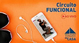 Aula de Circuito Funcional acontece nesta quarta (25), no Yacht Em Casa