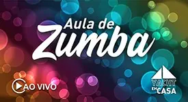 Encerre a semana com uma super aula de Zumba no Yacht Em Casa