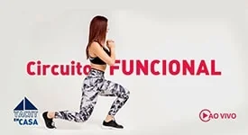 Não perca amanhã a aula de Circuito Funcional do Yacht em Casa!