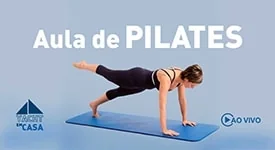 Comece a semana com uma aula de Pilates no Yacht em Casa!
