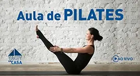 Comece a segunda (25) com pilates no #YachtEmCasa