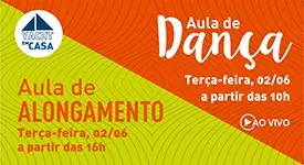 #YachtEmCasa dose dupla: dança e alongamento nesta terça (2)