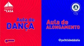 Tem dança e alongamento na quinta-feira do #YachtEmCasa
