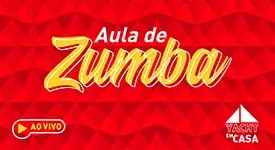 Comece o sábado (13) com a aula de Zumba do #YachtEmCasa