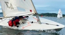 Atletas da Vela na Semana Internacional do RJ