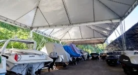 Nova estrutura para hangaragem