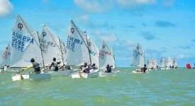 Norte/Nordeste de Optimist - Resultados do 1º dia