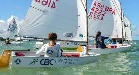 Norte/Nordeste de Optimist - Resultados do 2º dia
