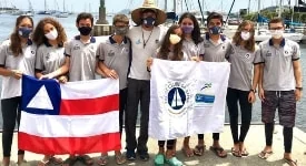 O YCB no Campeonato Brasil Centro de Optimist