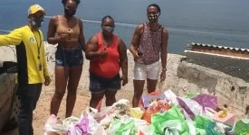 #Bora Remar Solidário beneficia comunidade da Gamboa