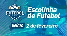 Escolinha de Futebol - Bola vai rolar a partir de fevereiro