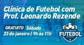 YCB realiza clínica de futebol para crianças em 23/01