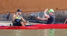 Atletas da Canoagem participam de Clínica com Dave Macknight