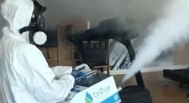 Academia recebe sanitização semanal