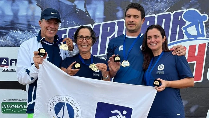Nadadores do mirim e do master do YCB brilham em competições neste fim de semana